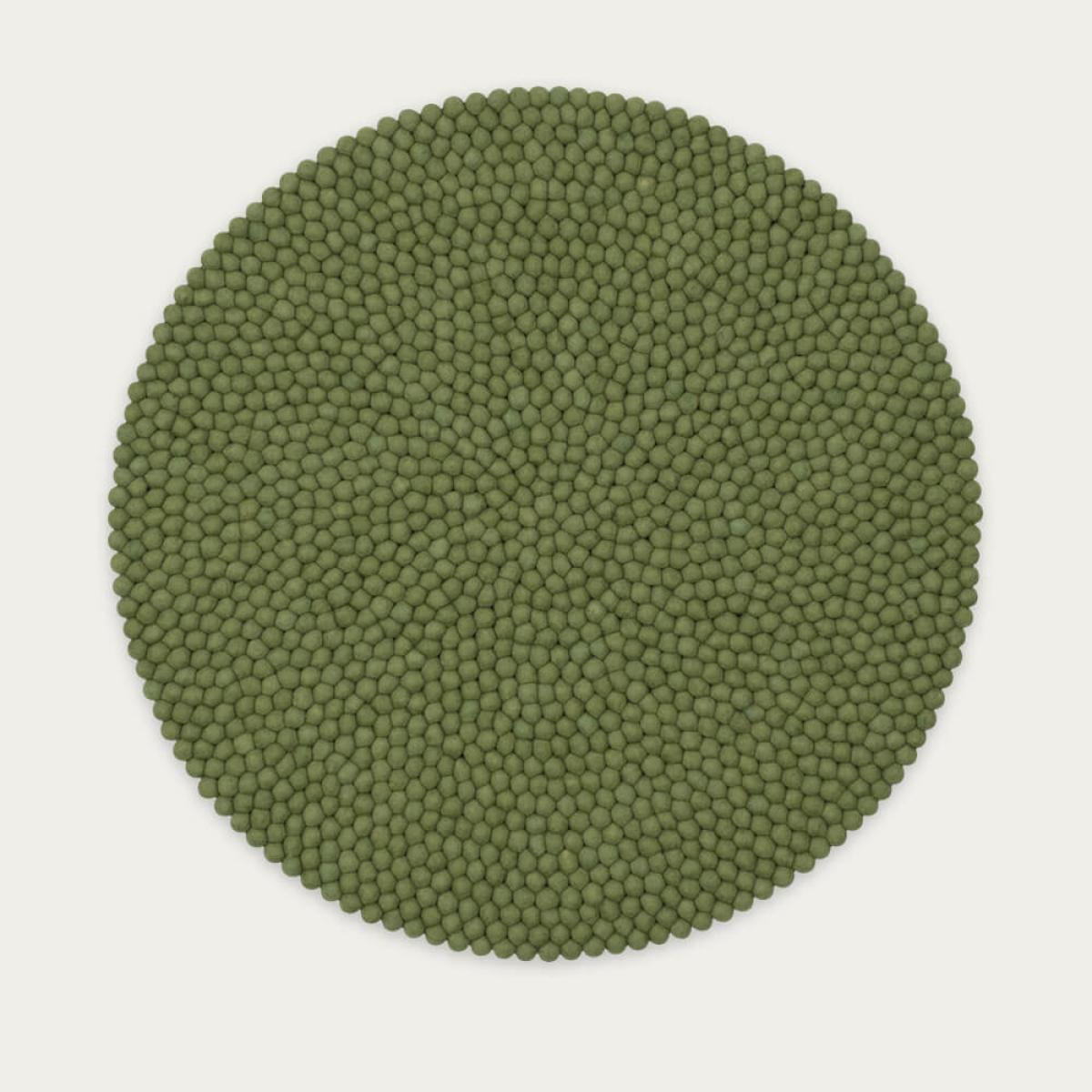 Felt Ball Rug Kaspar Round – image 1