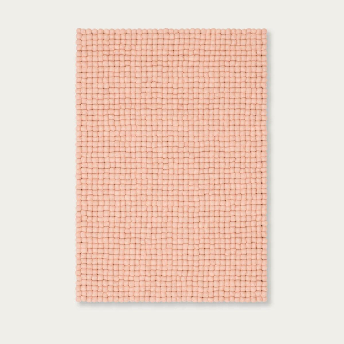 Felt Ball Rug Merle Square – image 1