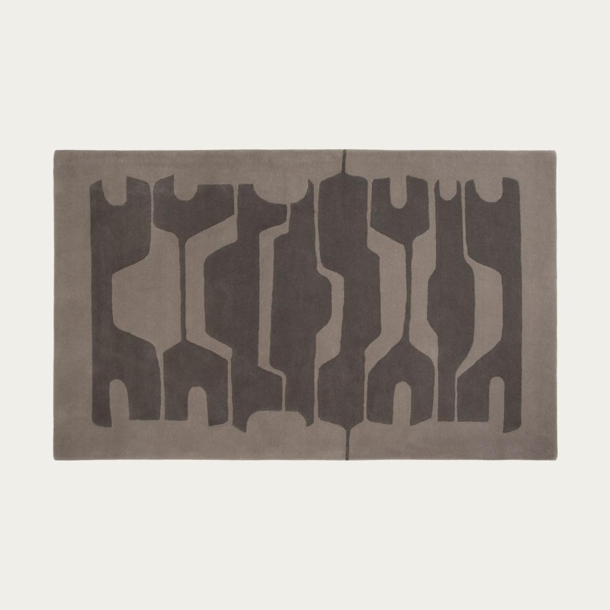 Pewter Benares Rug – image 3