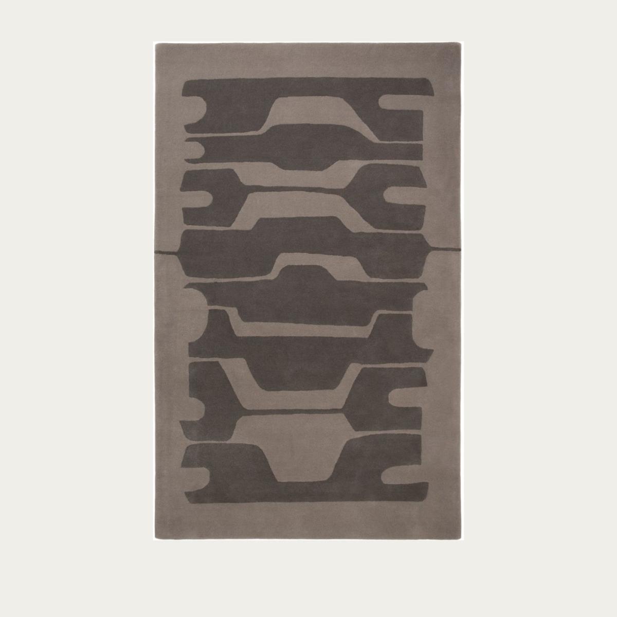 Pewter Benares Rug – image 1