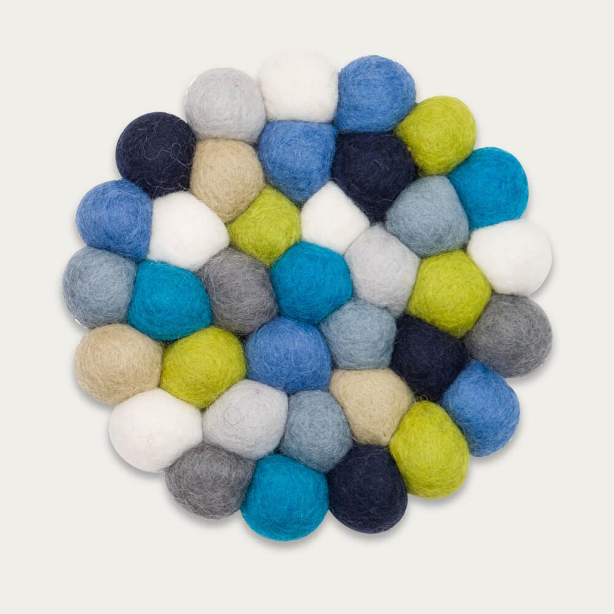 Felt Ball Rug Fritz Round – image 9