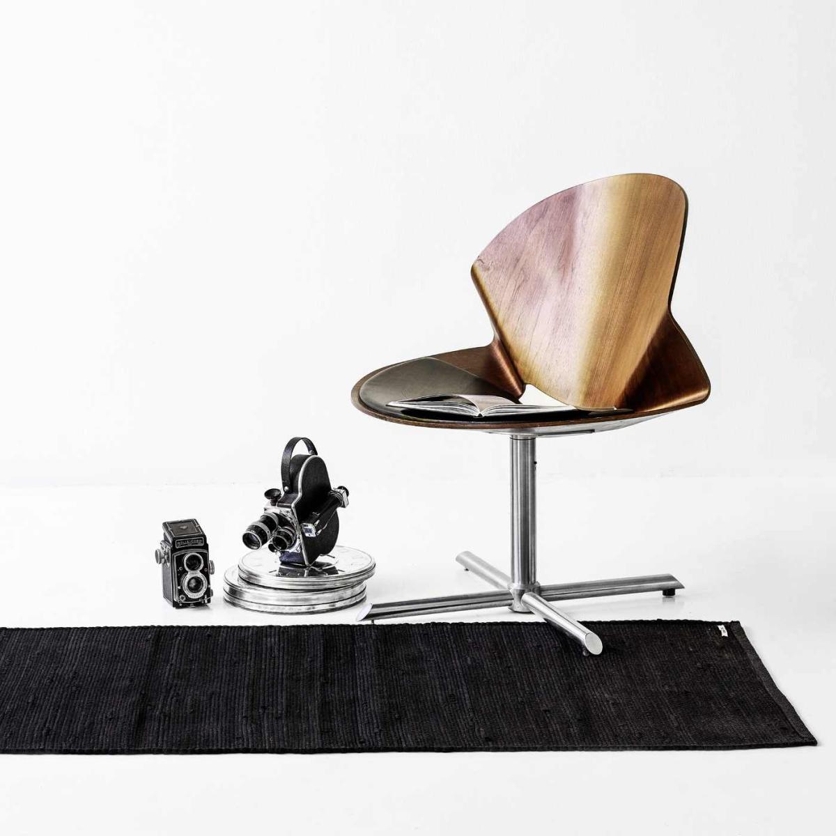 Black Cotton Rug – image 3