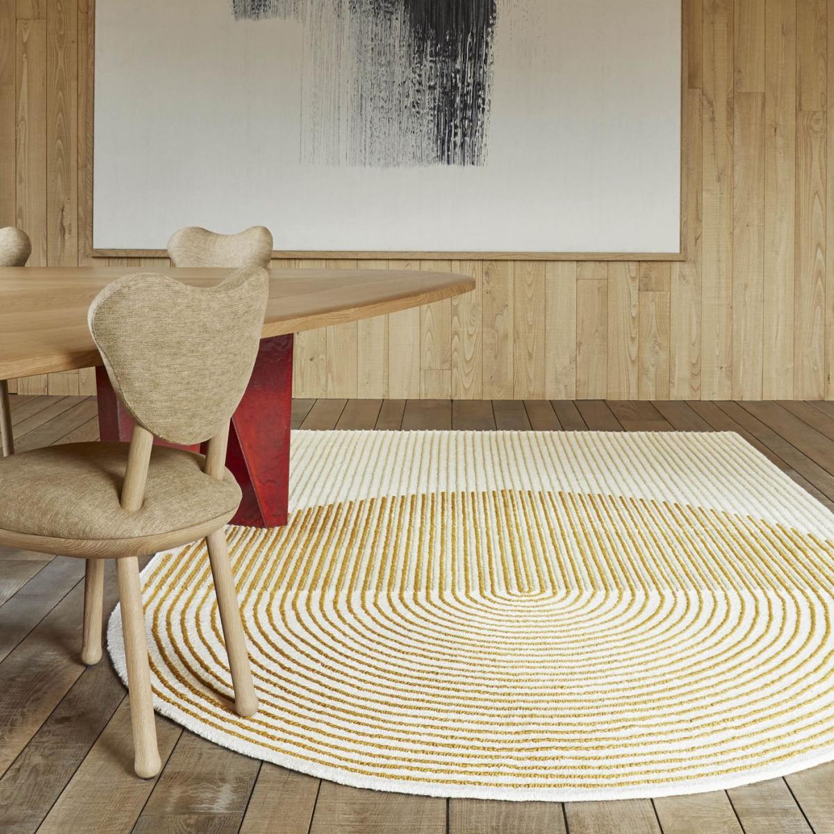 Yellow Alfombra Hand Tufted Ply – image 4