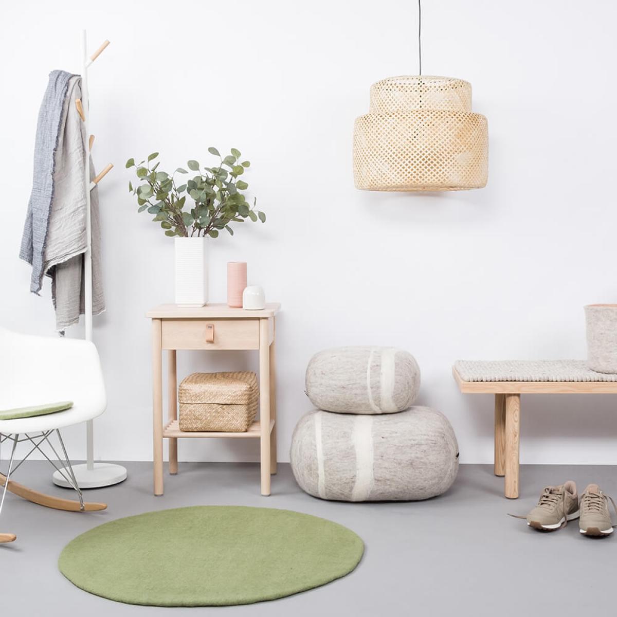 Felt Rug Kaspar Round – image 4