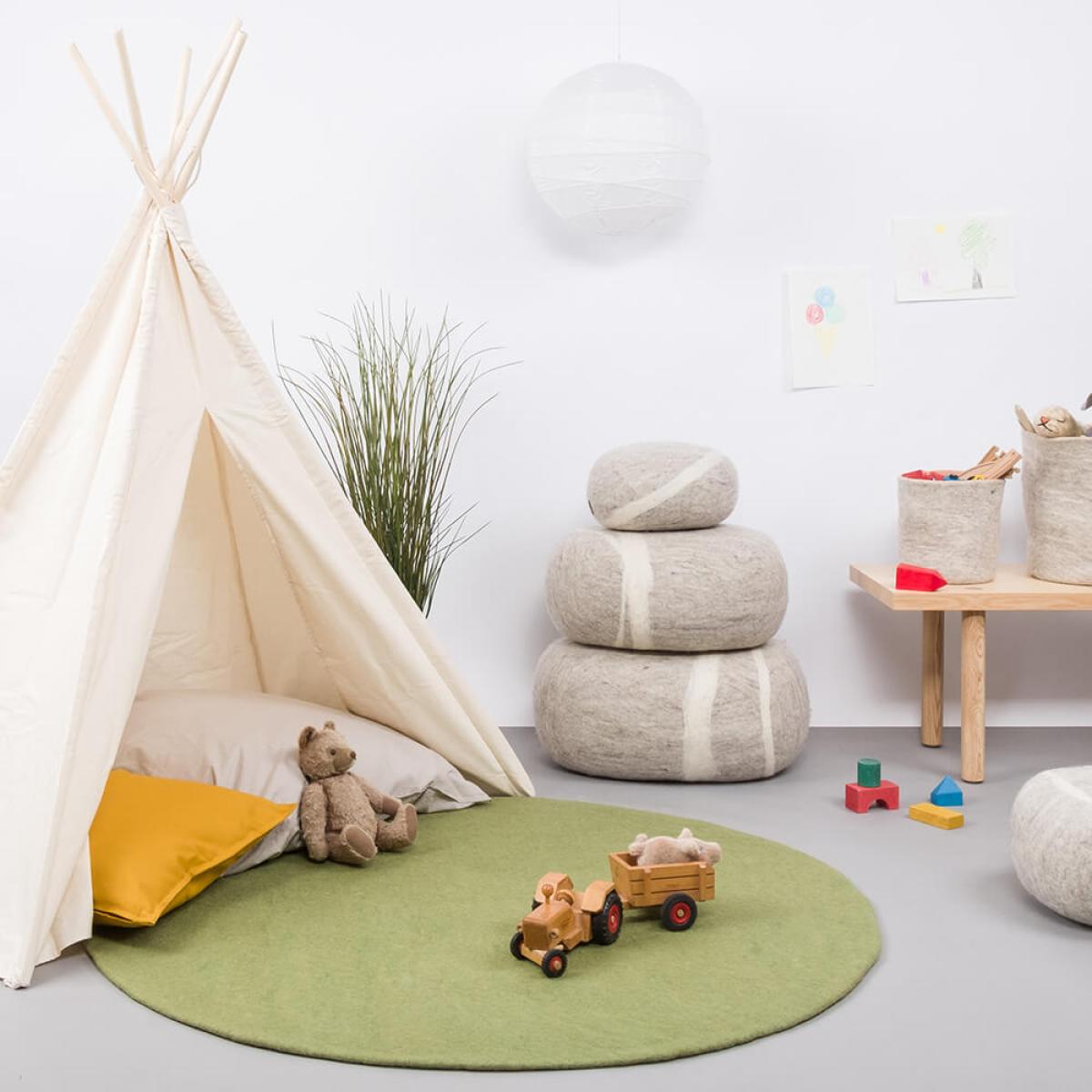 Felt Rug Kaspar Round – image 7