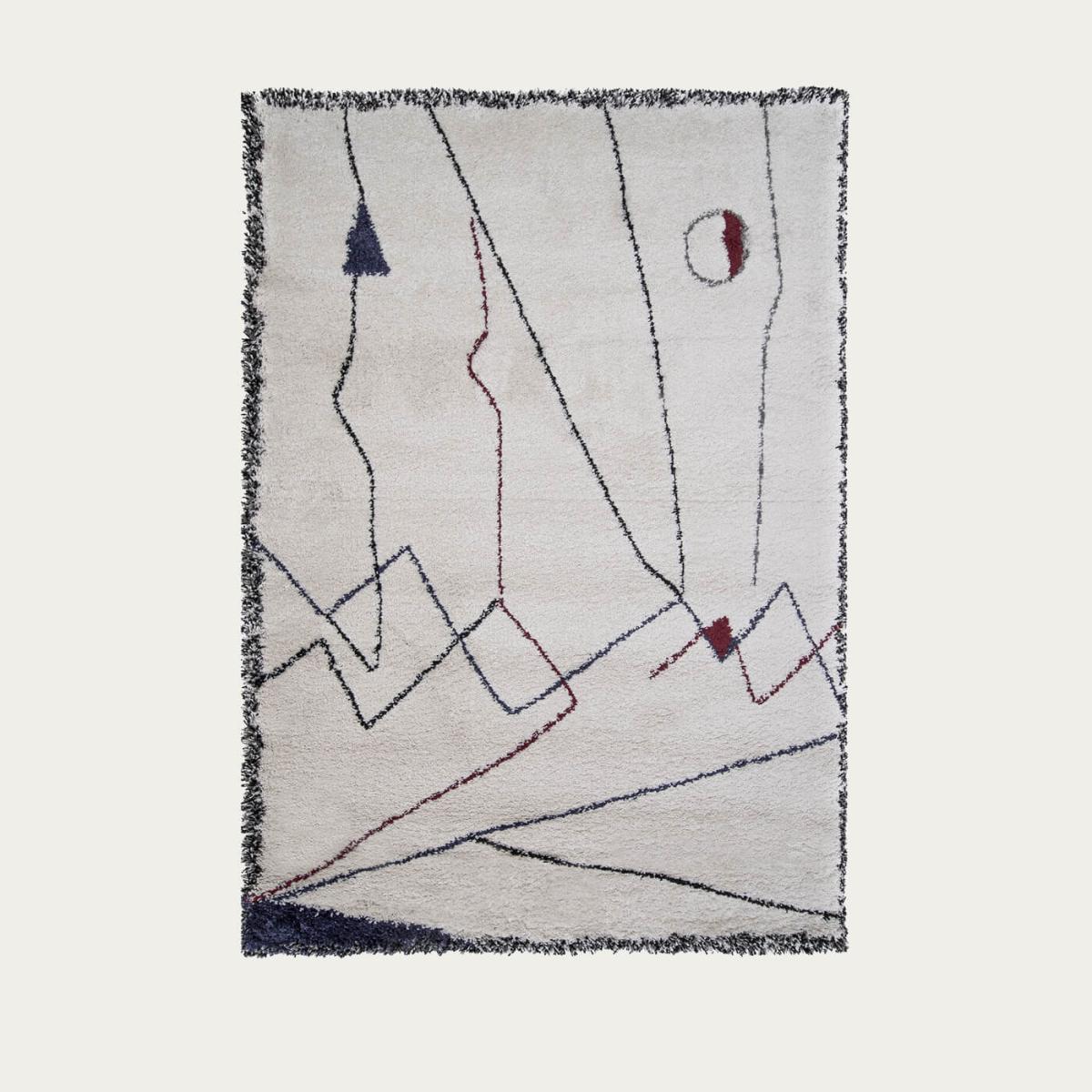 Blue/Red Myrro Rug – image 1