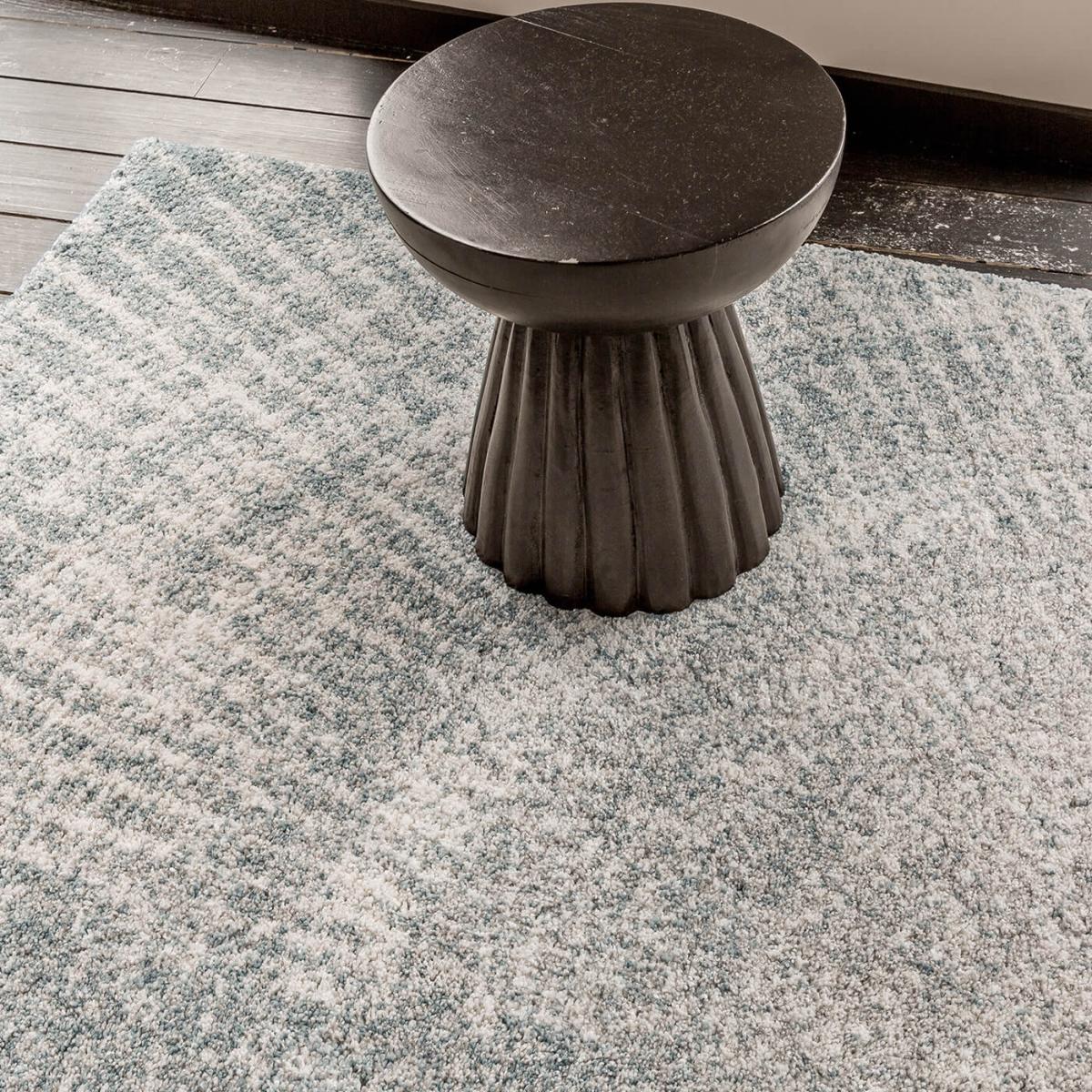 Blue/Grey Cosmos Rug – image 4