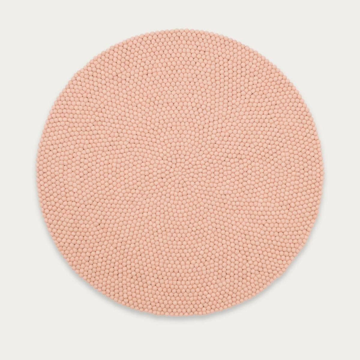 Felt Ball Rug Merle Round – image 8