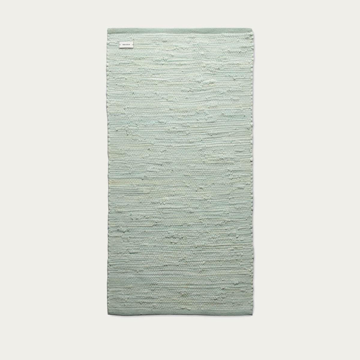 Modern Mint Cotton Rug – image 1