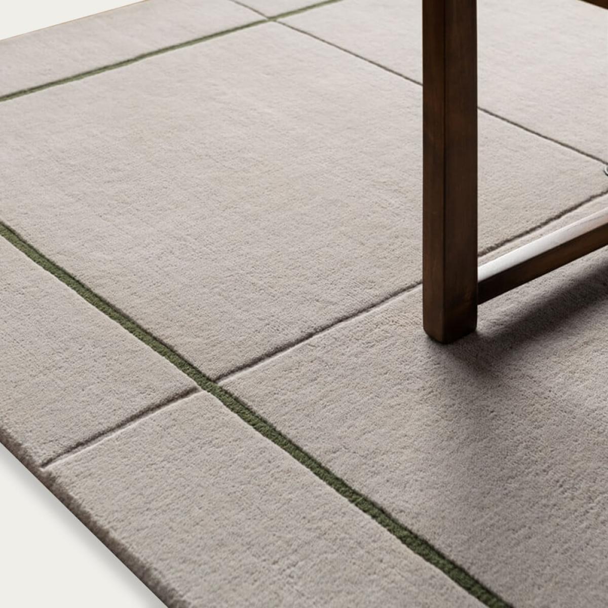 Oatmeal/Green 02 Norr Mälarstrand Rug – image 3