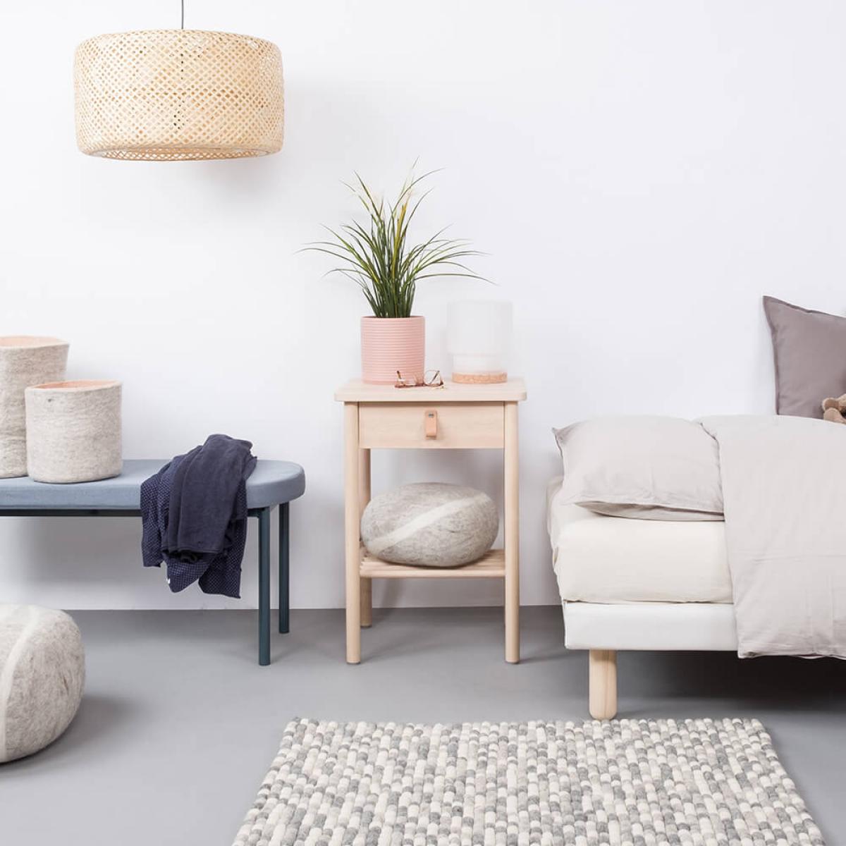 Felt Ball Rug Hella Square – image 6