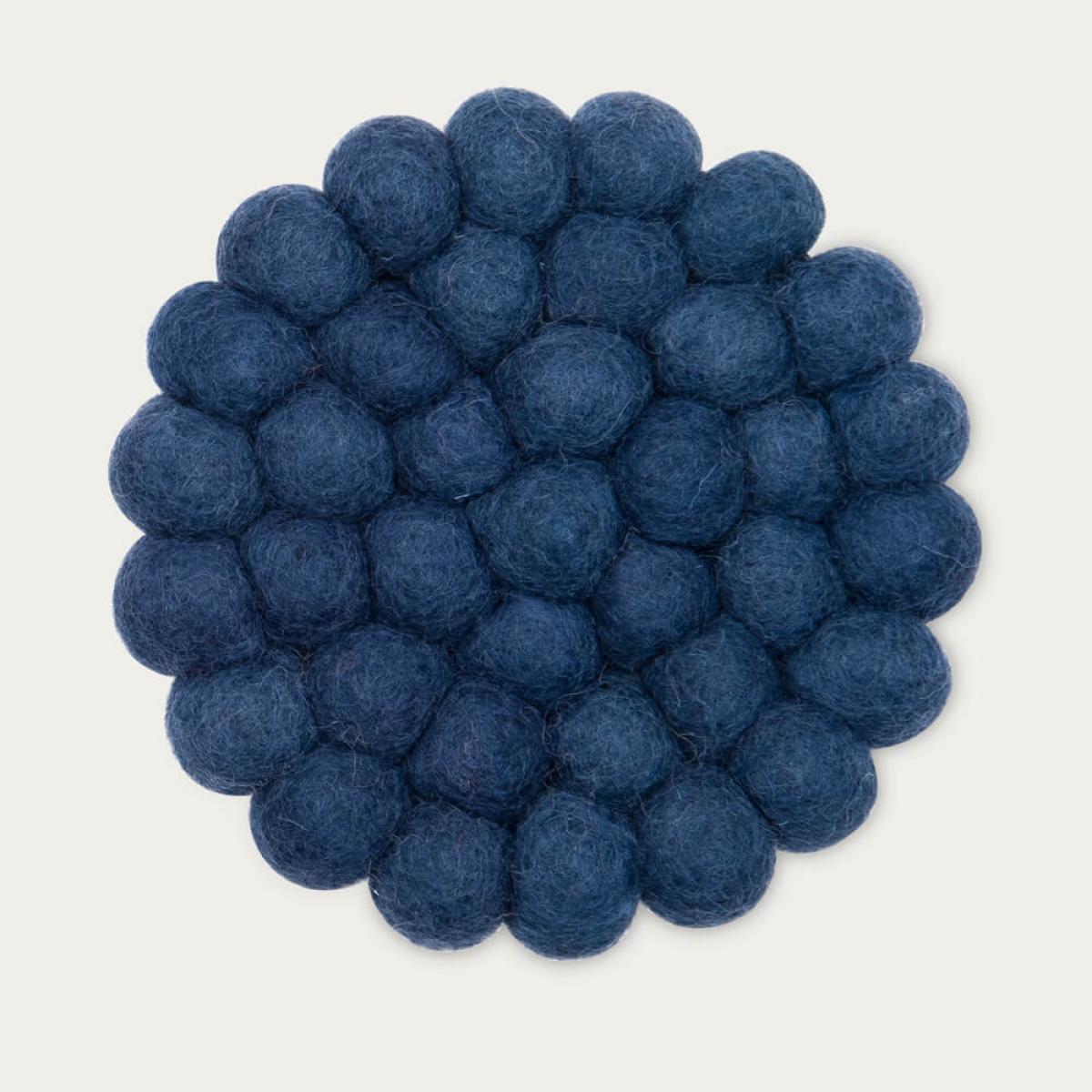 Felt Ball Rug Alva Round – image 9