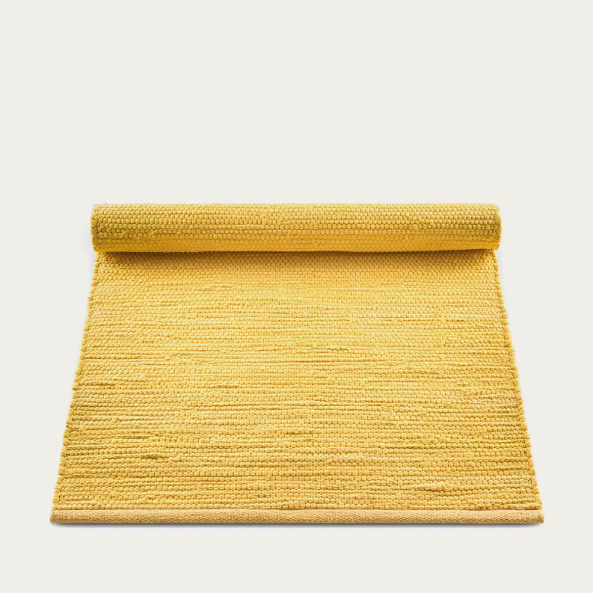 Raincoat Yellow Cotton Rug