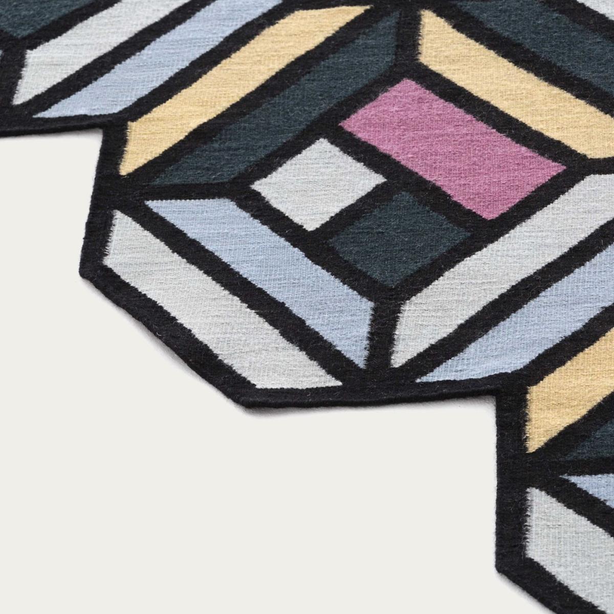 Azul Killim Parquet Tetragon – image 6