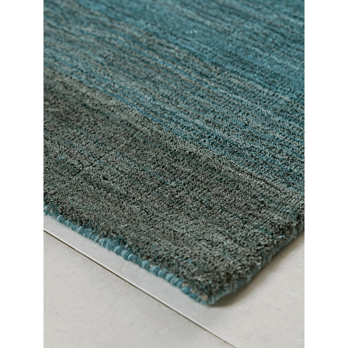Graduated Teal Rug – image 3