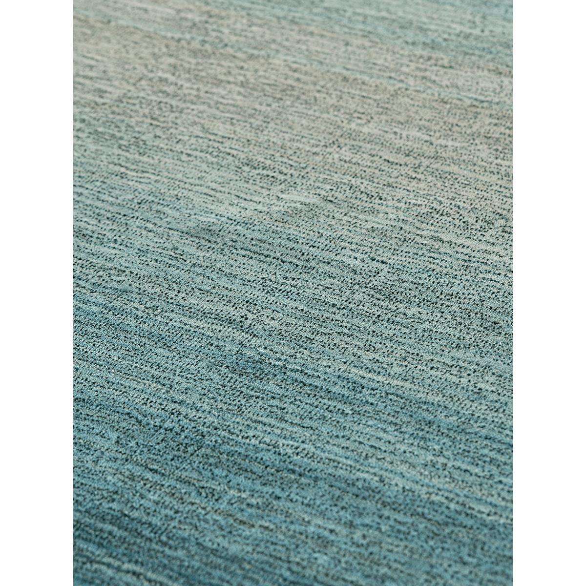 Graduated Teal Rug – image 4