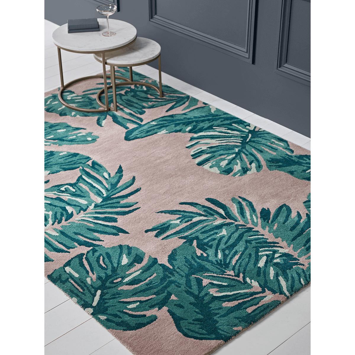 Palm Print Rug