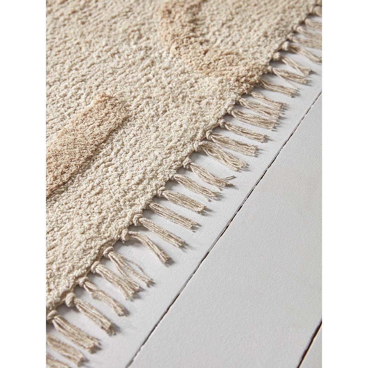 Cream & Natural Tufted Rug – image 4