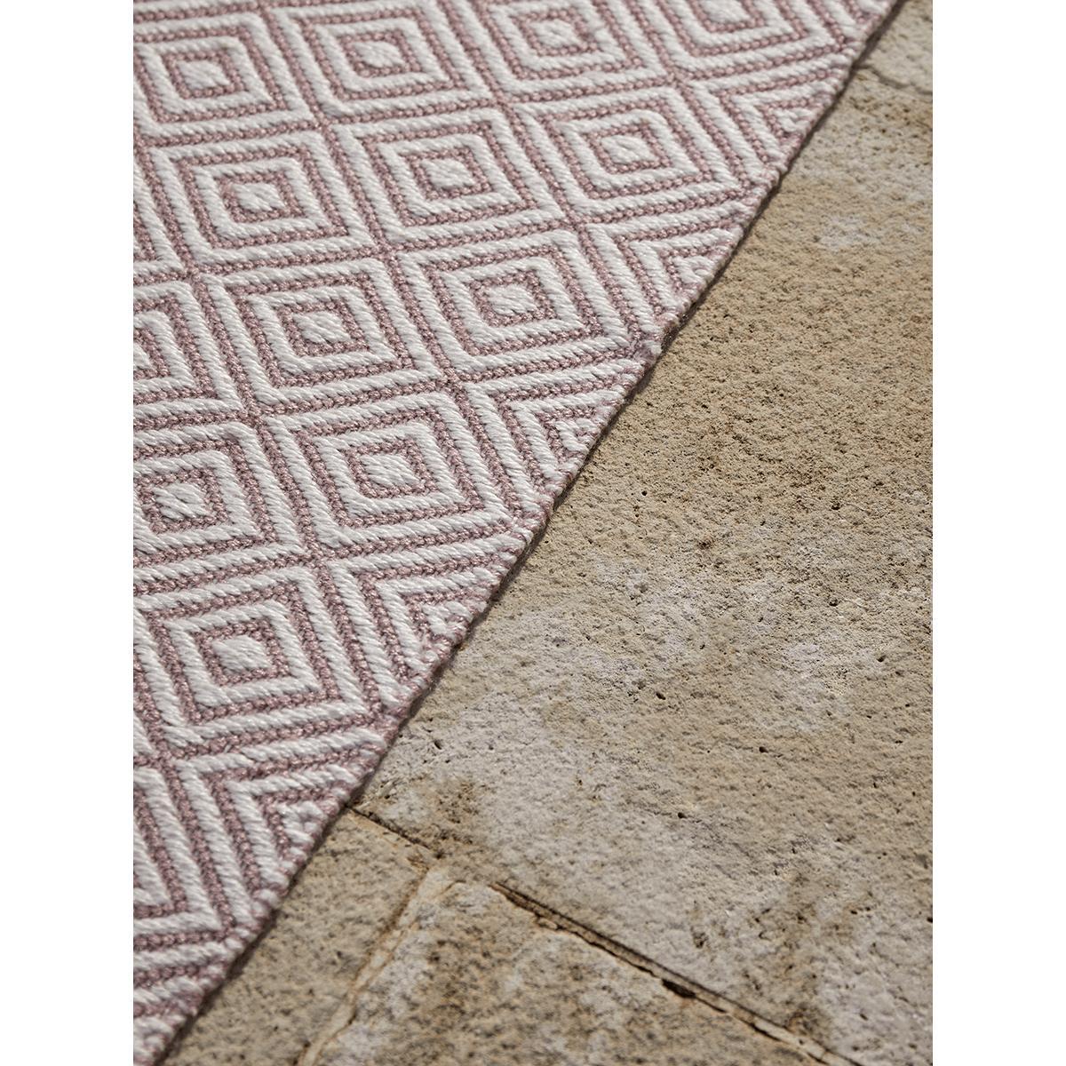 Indoor Outdoor Squares Reversible Rug - Blush – image 3