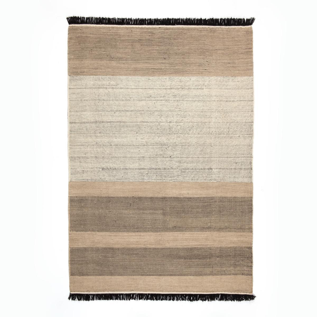 Tres Stripe Rug Black Small – image 2