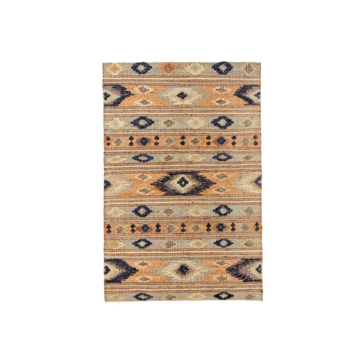 Leif Tufted Jute Rug, Multi Size: 120 x 170cm Modern Designed Rugs, Colourful Contemporary Rug – image 1