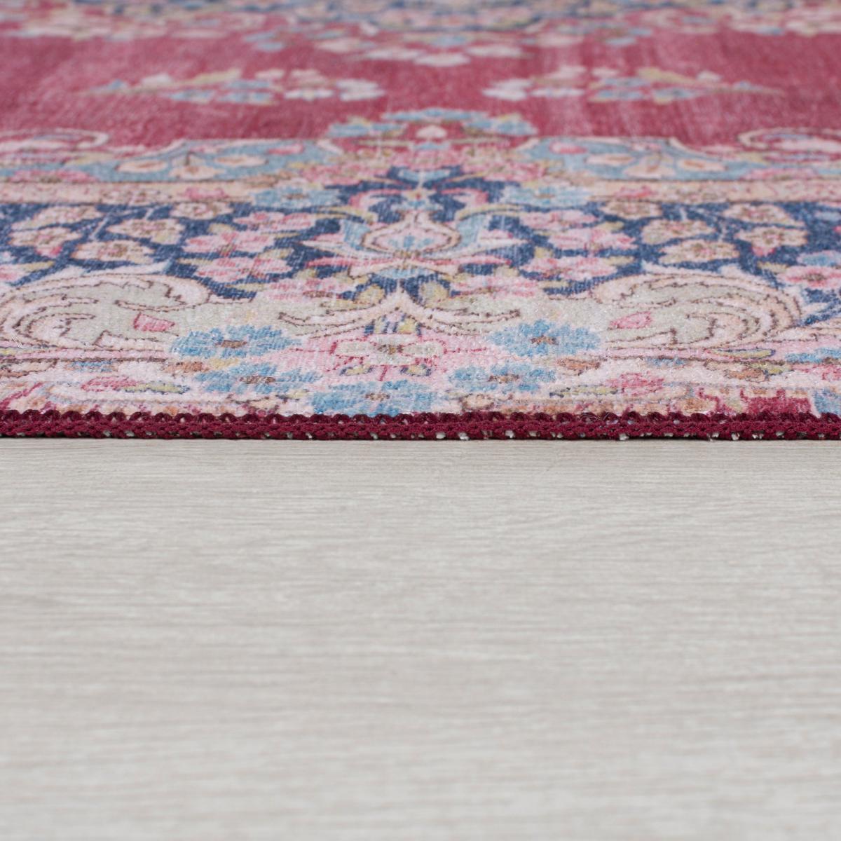 Colby Washable Runner Colby Red – image 4