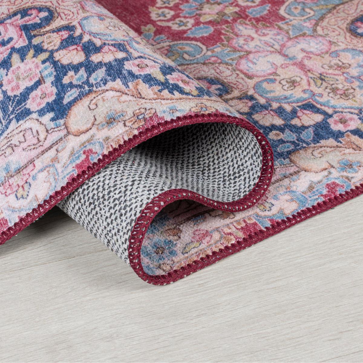 Colby Washable Runner Colby Red – image 5
