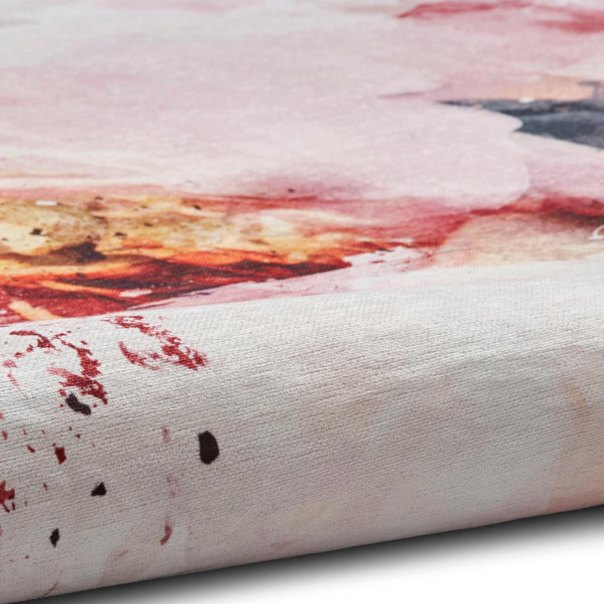 Michelle Collins Floral Rose and Black Rug Rose (Pink) – image 4