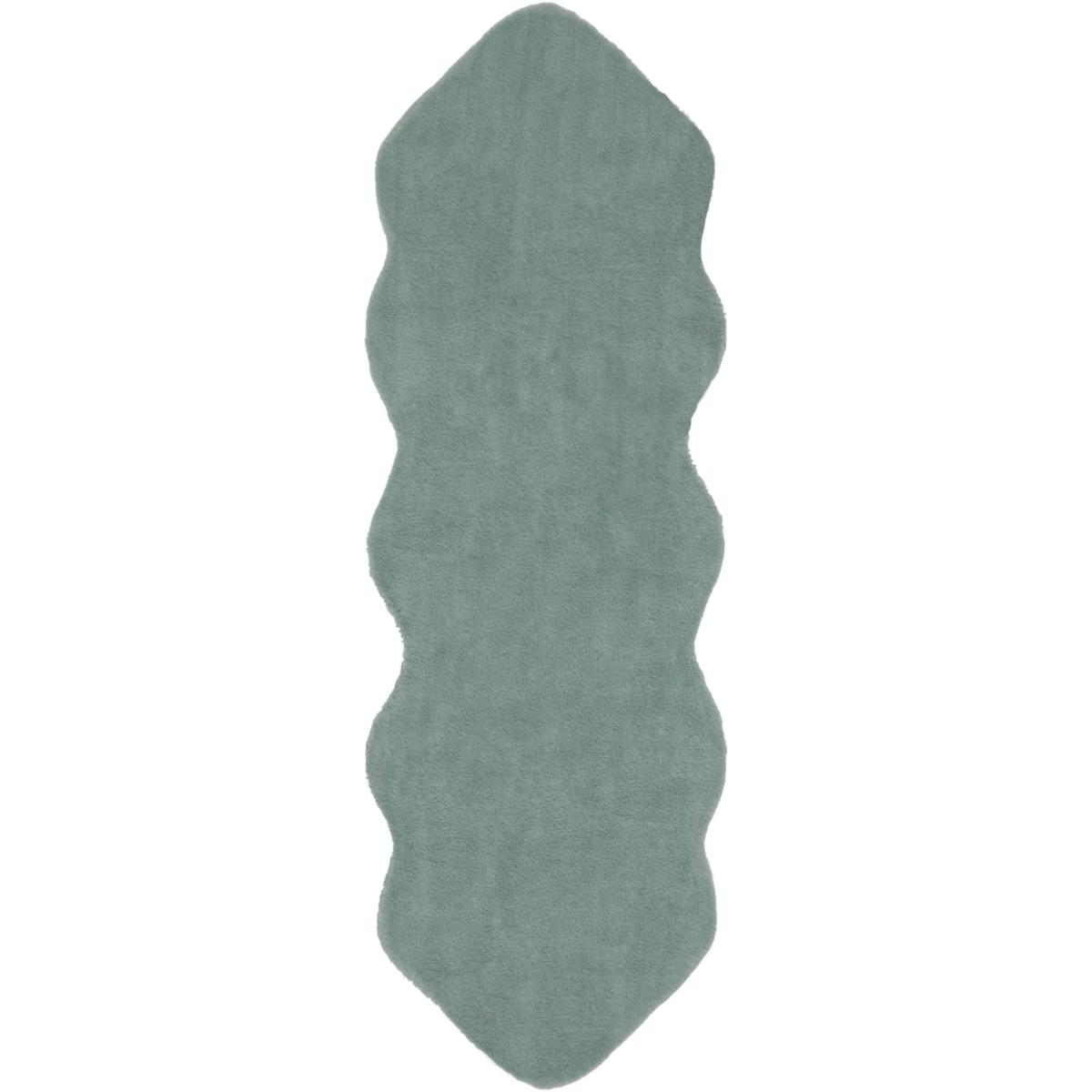 Supersoft Double Pelt Faux Fur Rug Supersoft Dark Sage – image 12