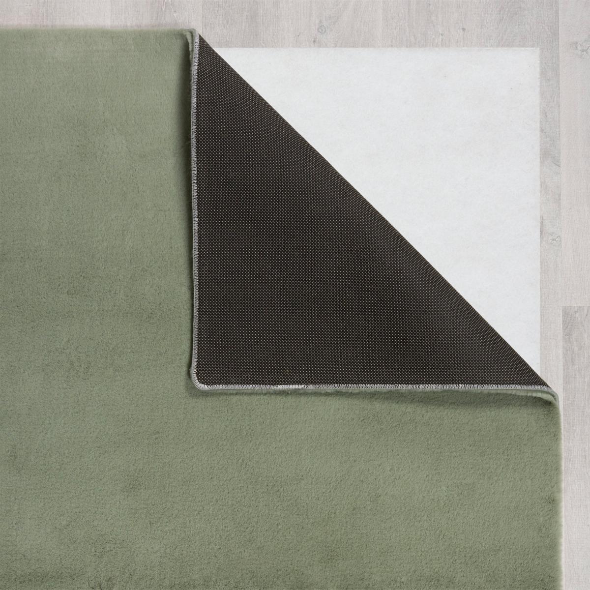 Supersoft Double Pelt Faux Fur Rug Supersoft Dark Sage – image 3