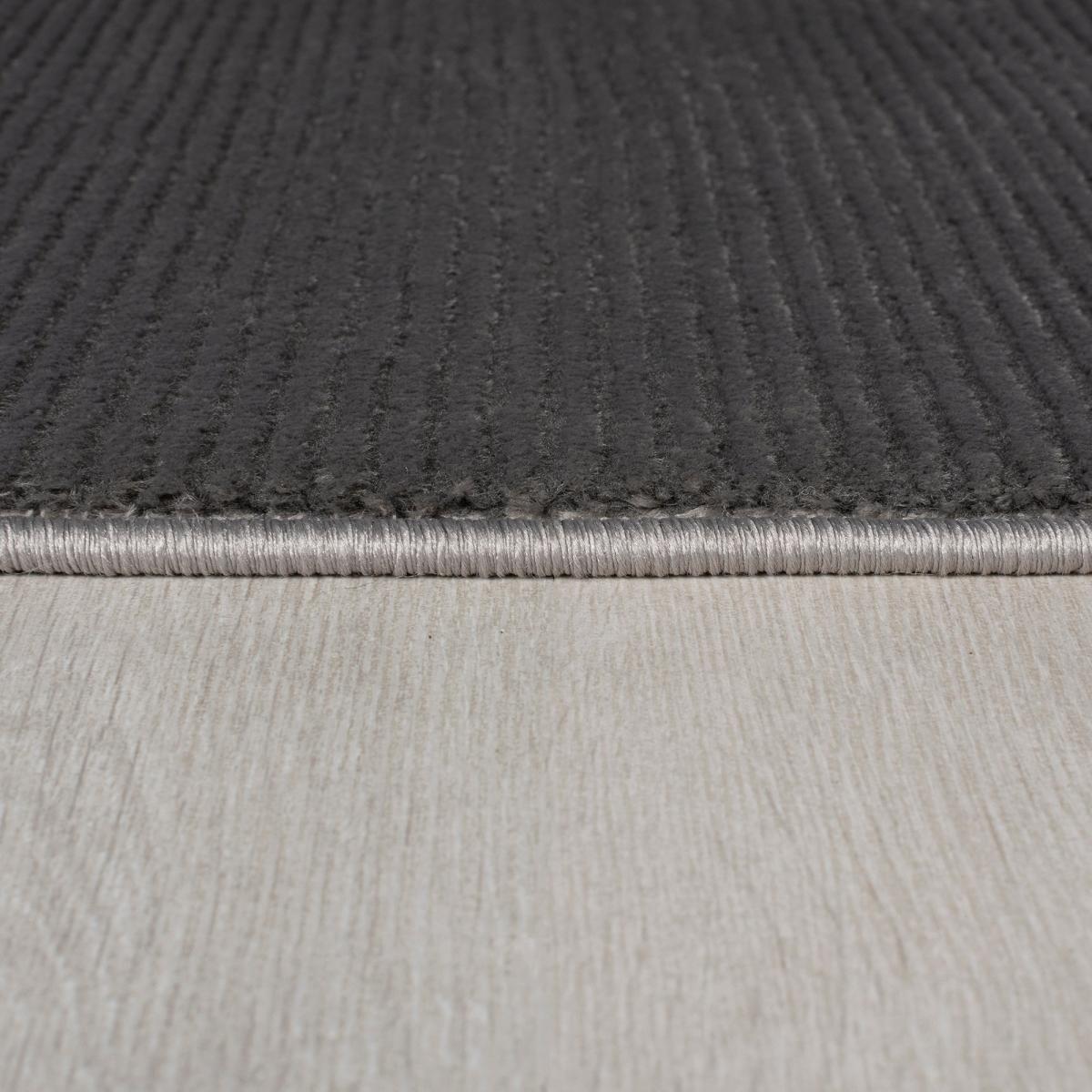 PractiRug Glaze Washable Recycled Rug Charcoal – image 4