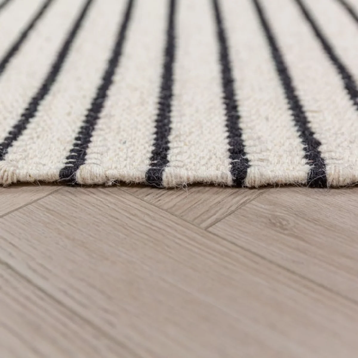 Seb Striped Wool Rug – image 4