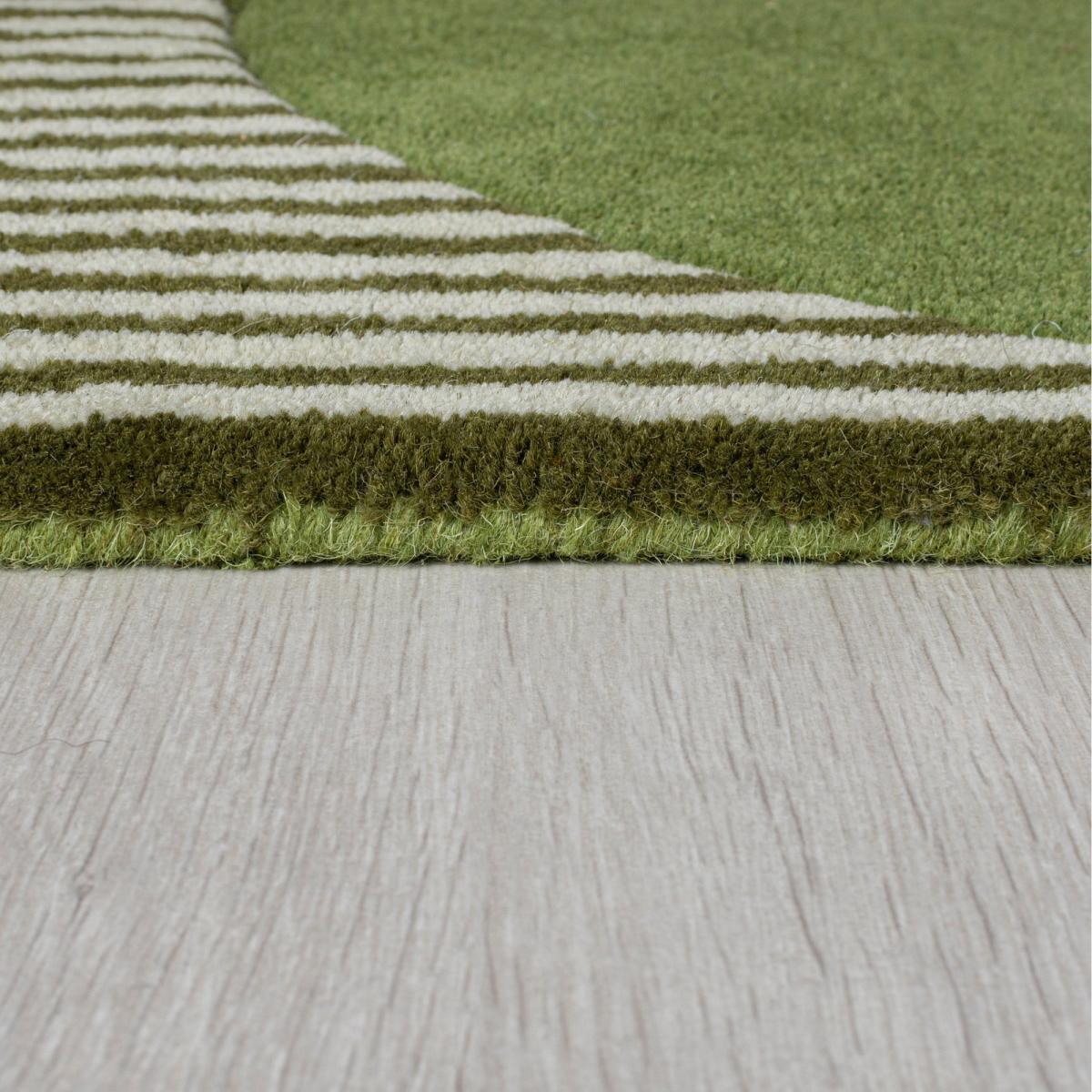 Elements Viggo Wool Rug Olive – image 4