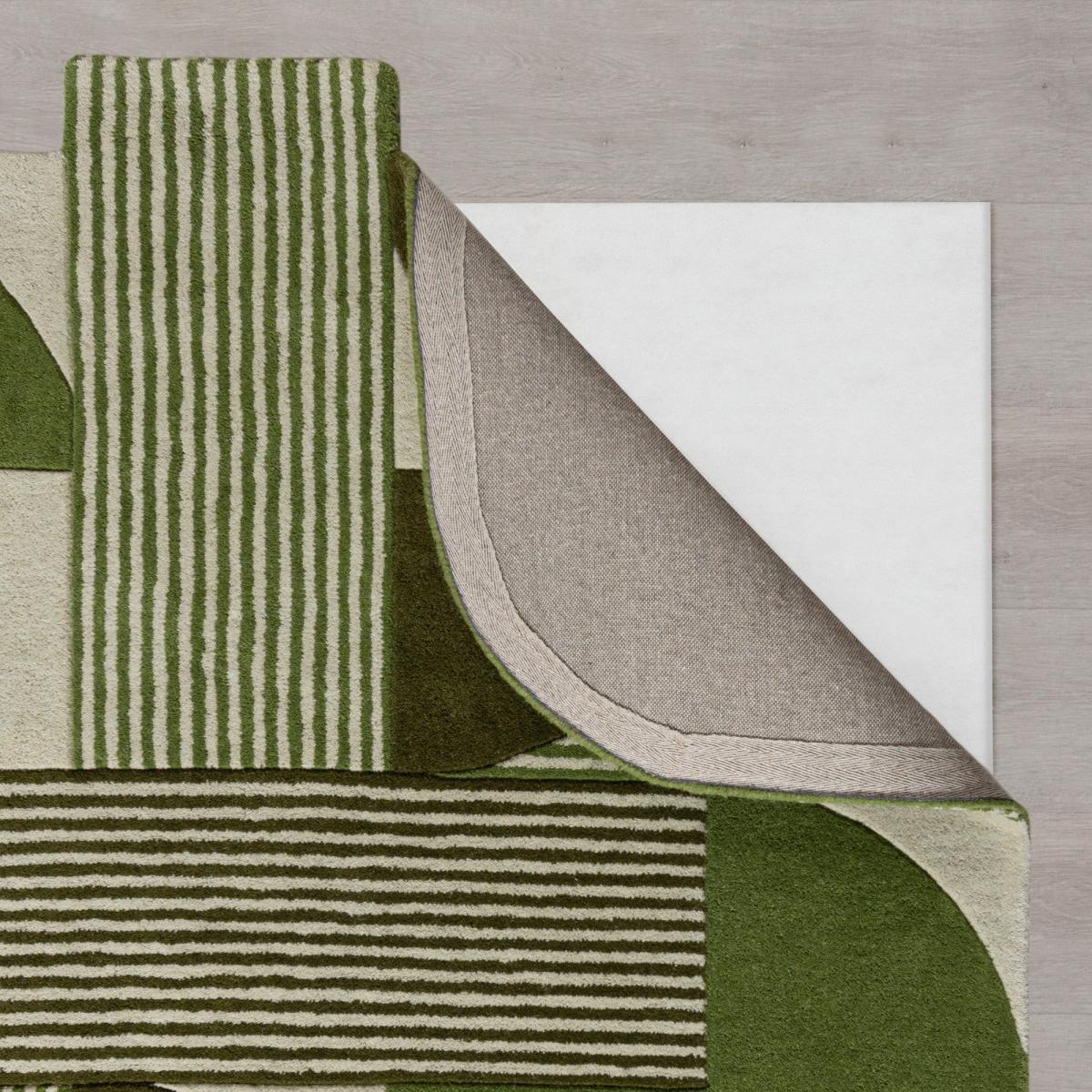Elements Viggo Wool Rug Olive – image 5