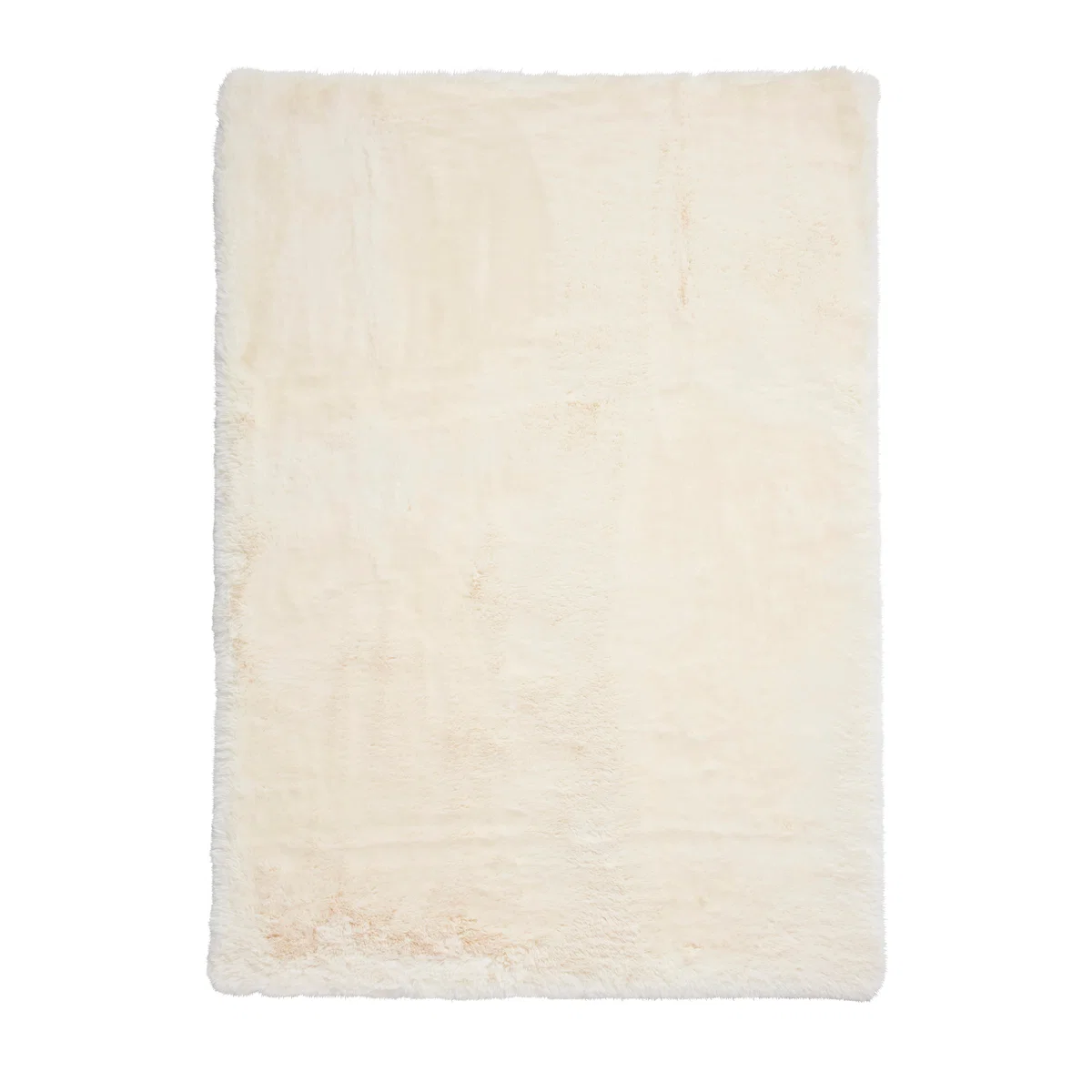 Super Teddy Rectangle Rug White – image 3