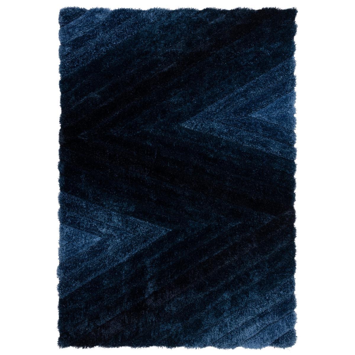 Carved Ombre Rug Carved Ombre Navy – image 2