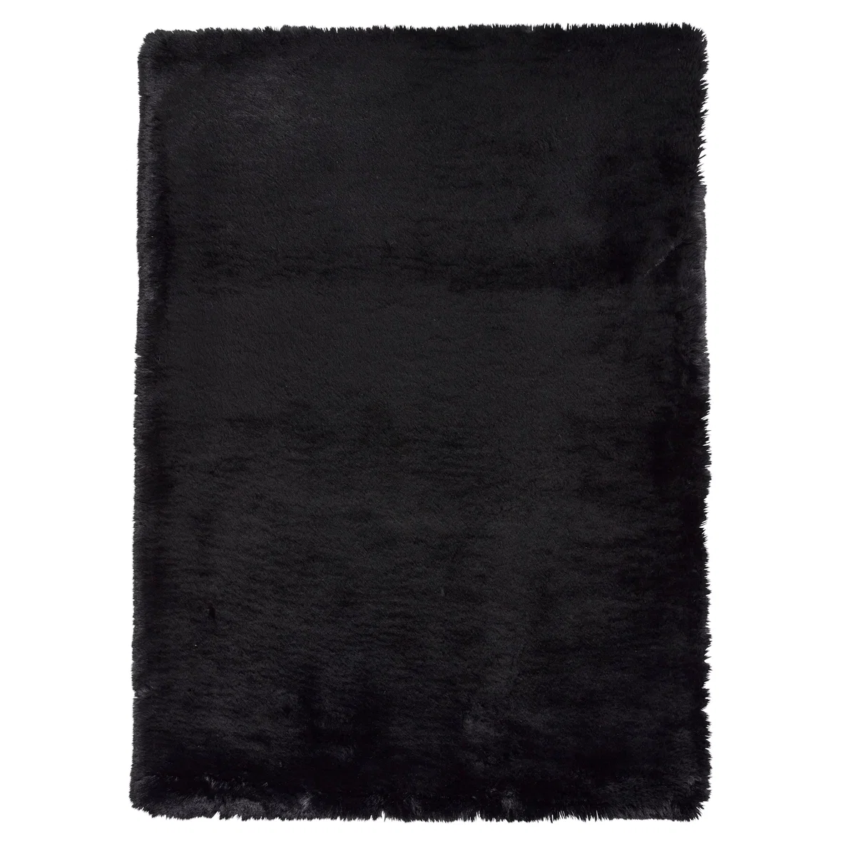 Super Teddy Rectangle Rug Black – image 3