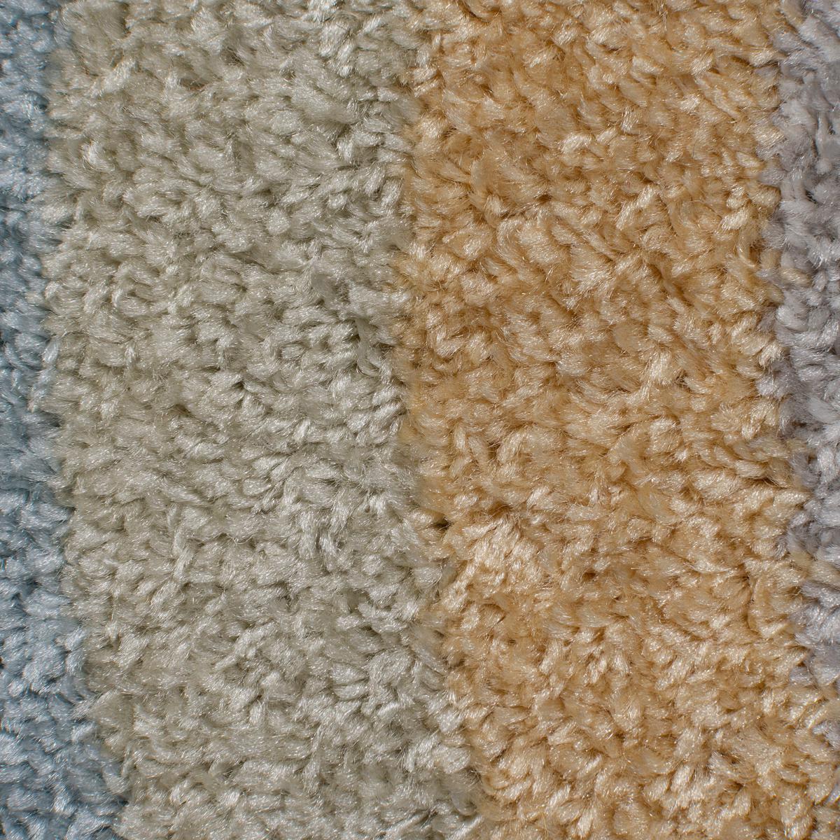 Rainbow Star Rug Grey, White and Yellow – image 5
