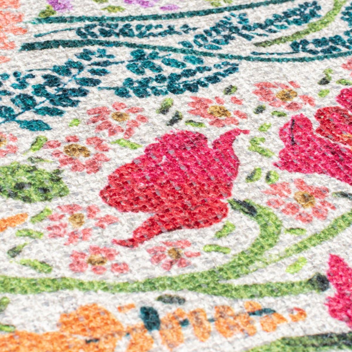 Sophie Robinson Juicy Bloom Washable Rug – image 2