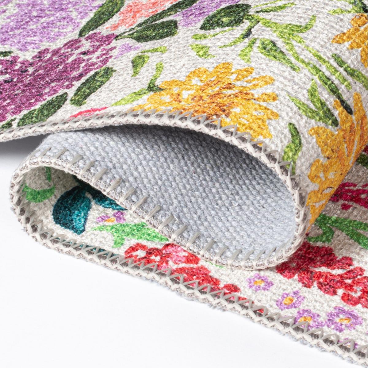 Sophie Robinson Juicy Bloom Washable Rug – image 3