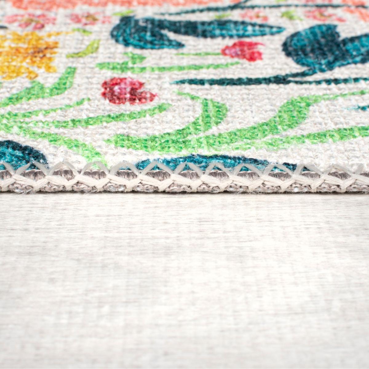 Sophie Robinson Juicy Bloom Washable Rug – image 4