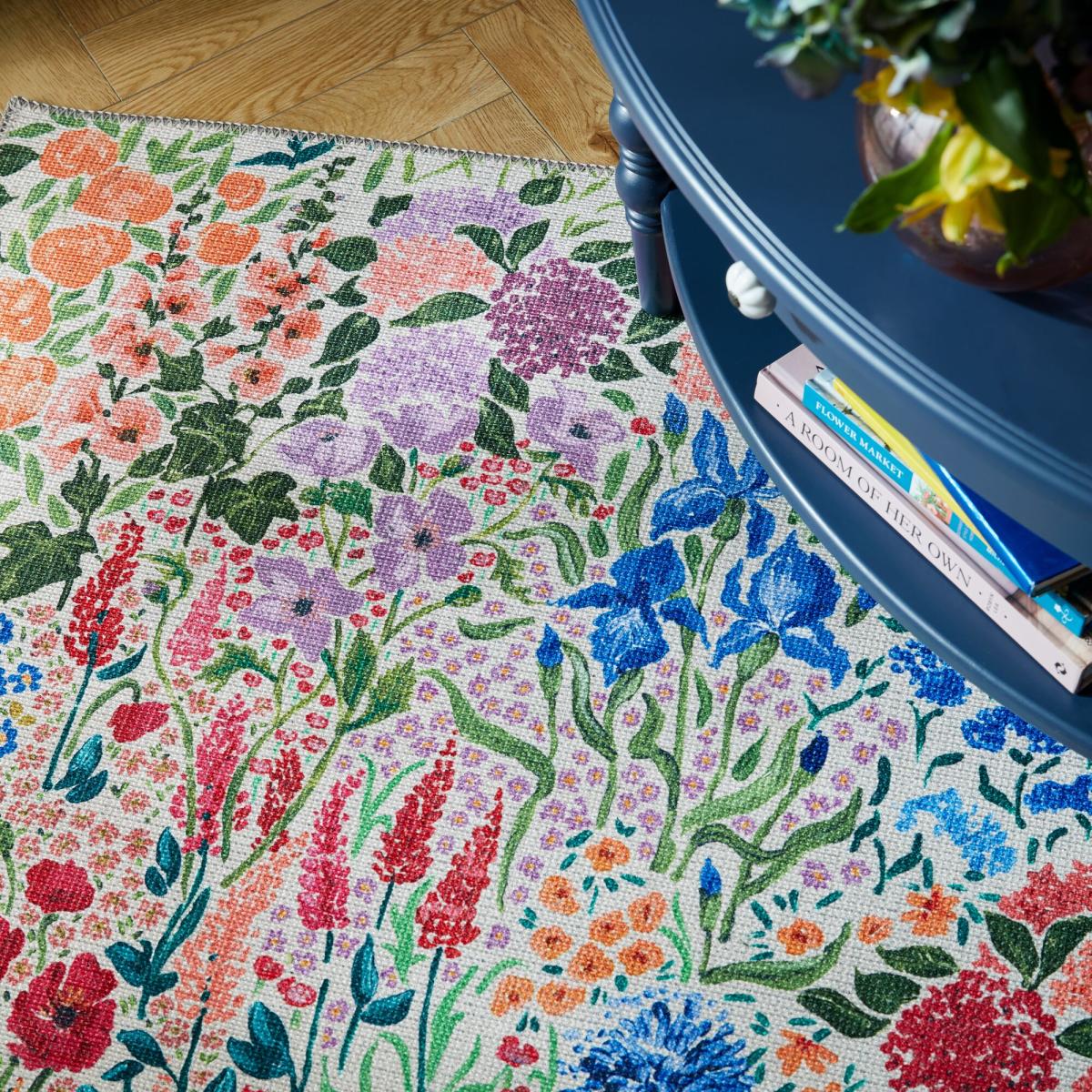 Sophie Robinson Juicy Bloom Washable Rug – image 5
