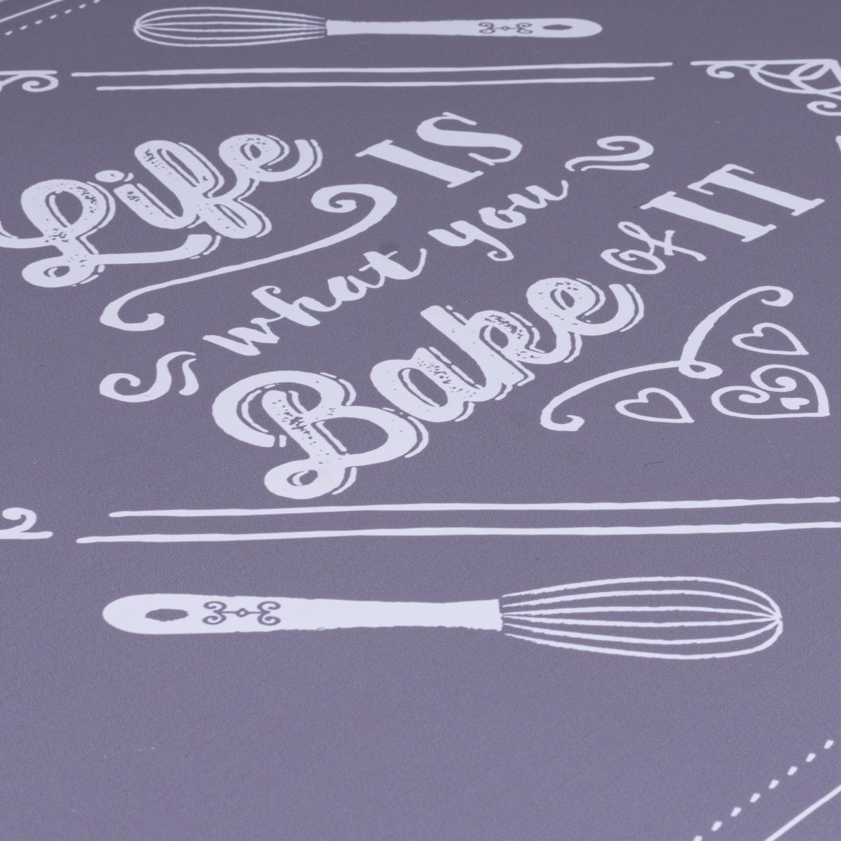 Bake of it Vinyl Runner Grey – image 3