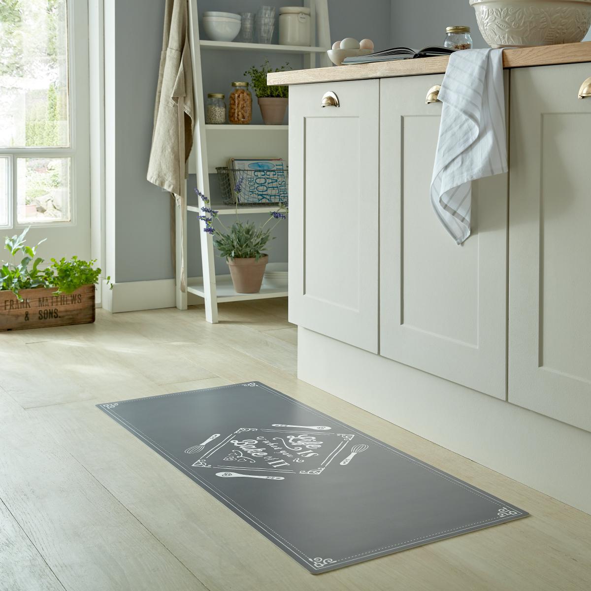 Bake of it Vinyl Runner Grey – image 1