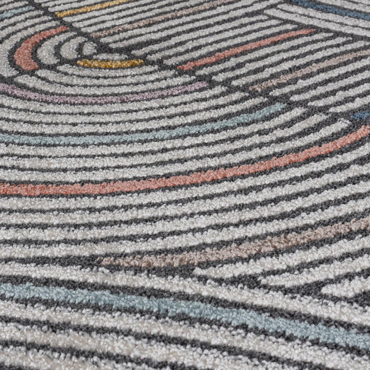 Helix Rug MultiColoured – image 3