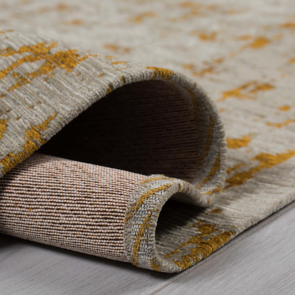Carter Rug Yellow and Brown – image 5