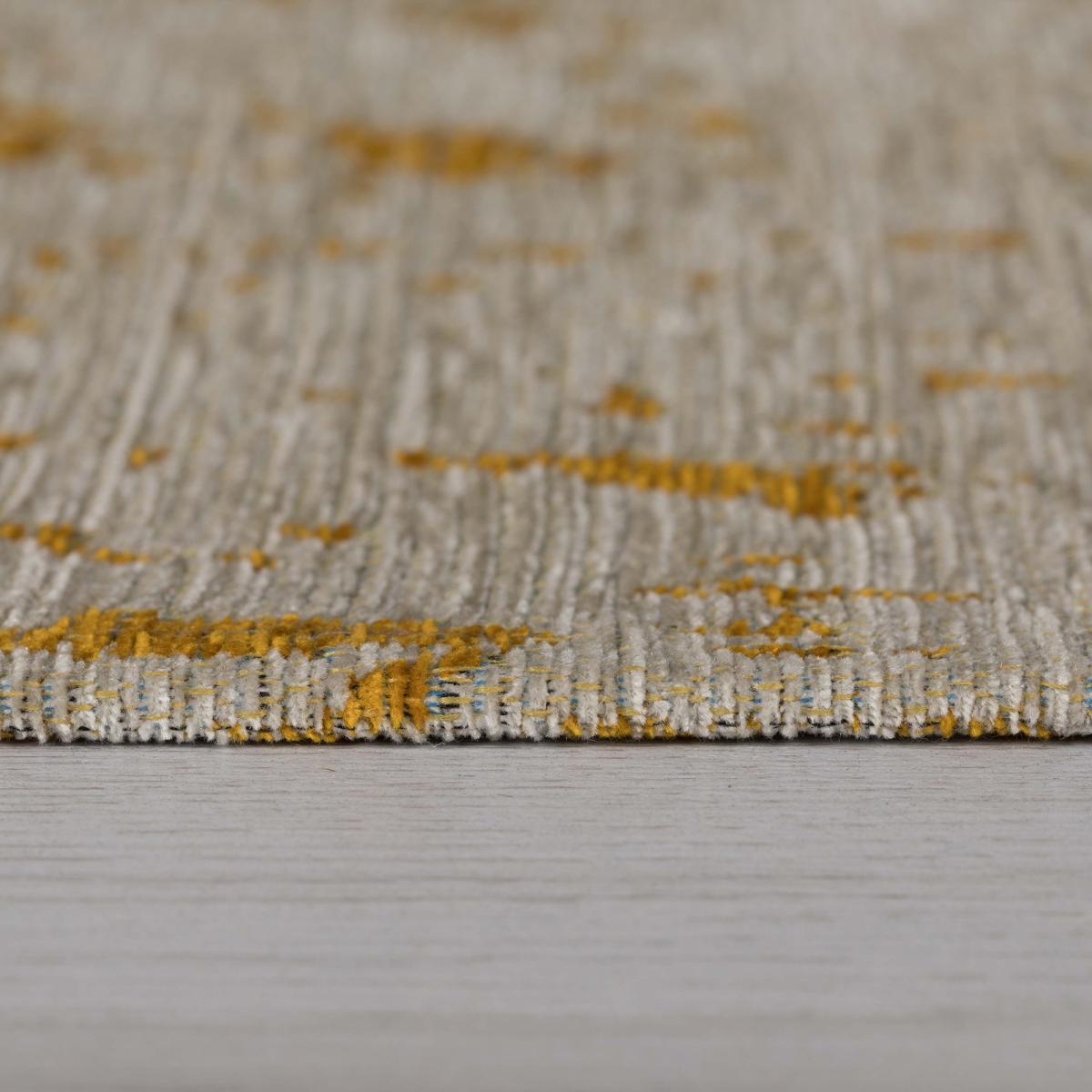 Carter Rug Yellow and Brown – image 6