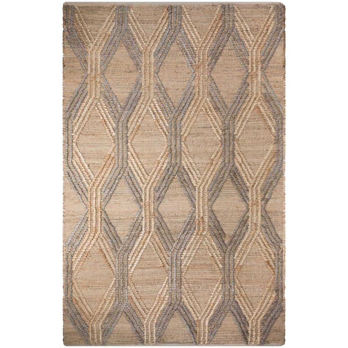 Clay Jute Flatweave Rug Brown and Grey – image 2
