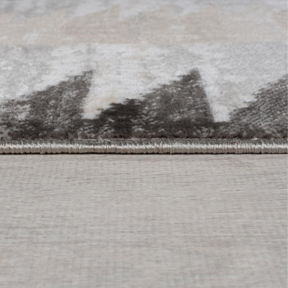 PractiRug Millie Washable Aztec Rug Grey – image 3