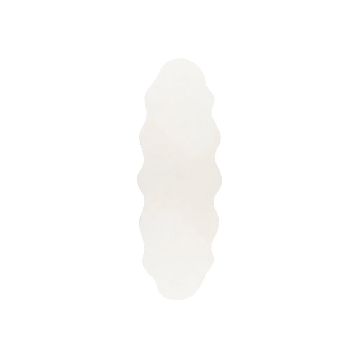 Supersoft Double Pelt Faux Fur Rug Supersoft Ivory – image 1